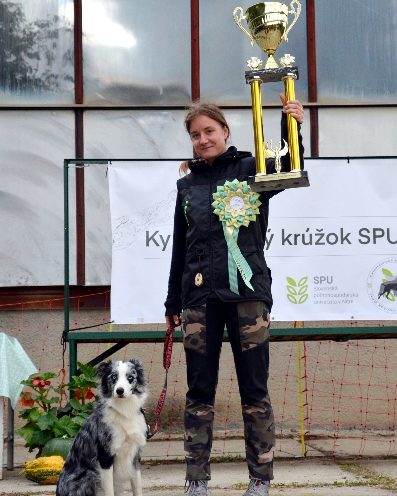 Víťazkou Kynologického pohára SPU sa stala študentka nitrianskej veteriny